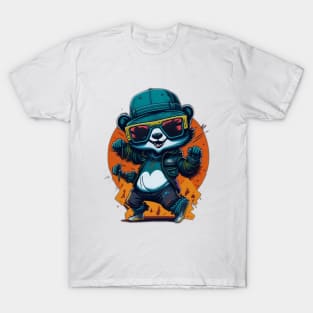 Hip-hop cute panda T-Shirt